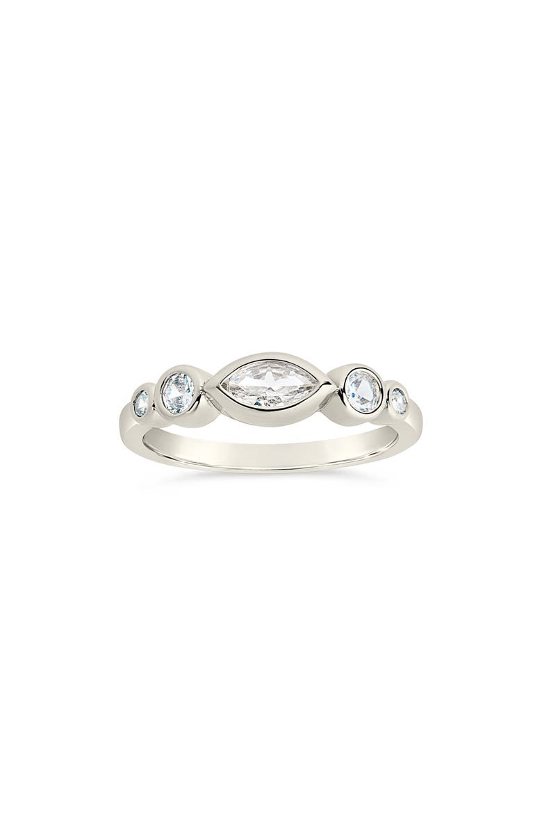 Sterling Forever Mylena Ring, Alternate, color, Silver