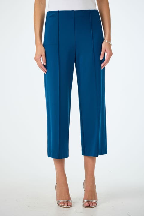 Santo Ponte Cropped Wide Leg Pant