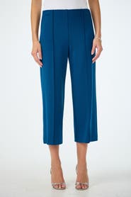 Trina Turk Santo Ponte Cropped Wide Leg Pant