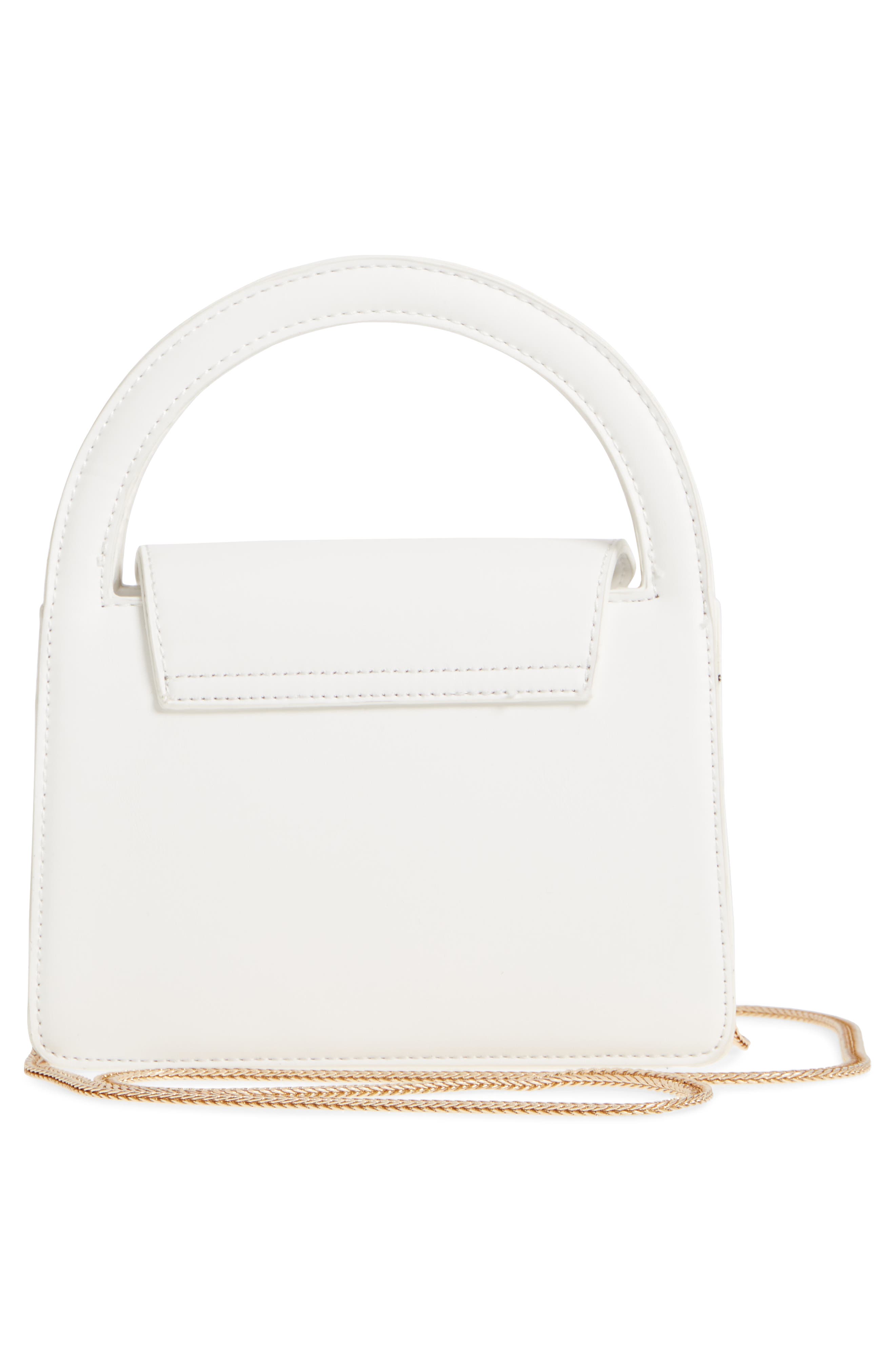 Street Level Envelope Flap Faux Leather Crossbody Satchel, Alternate, color, 