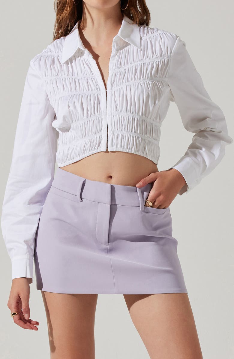 ASTR the Label Milani Skirt, Alternate, color, Lavender