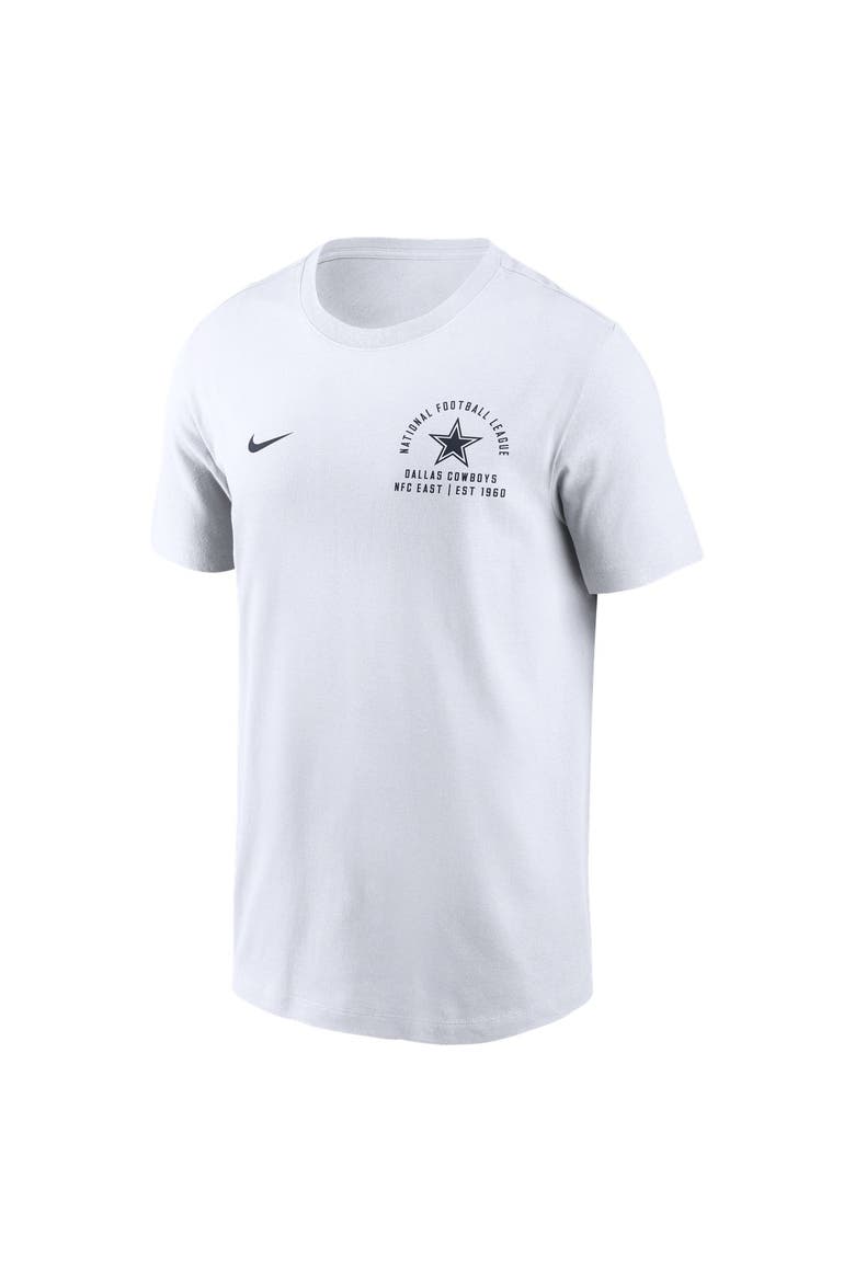 Men's Nike Gray Dallas Cowboys Split Logo T-Shirt, Alternate, color, Gray