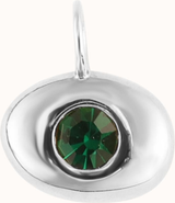 Joiana Jewelry Zirconia Bean Charm Pendant