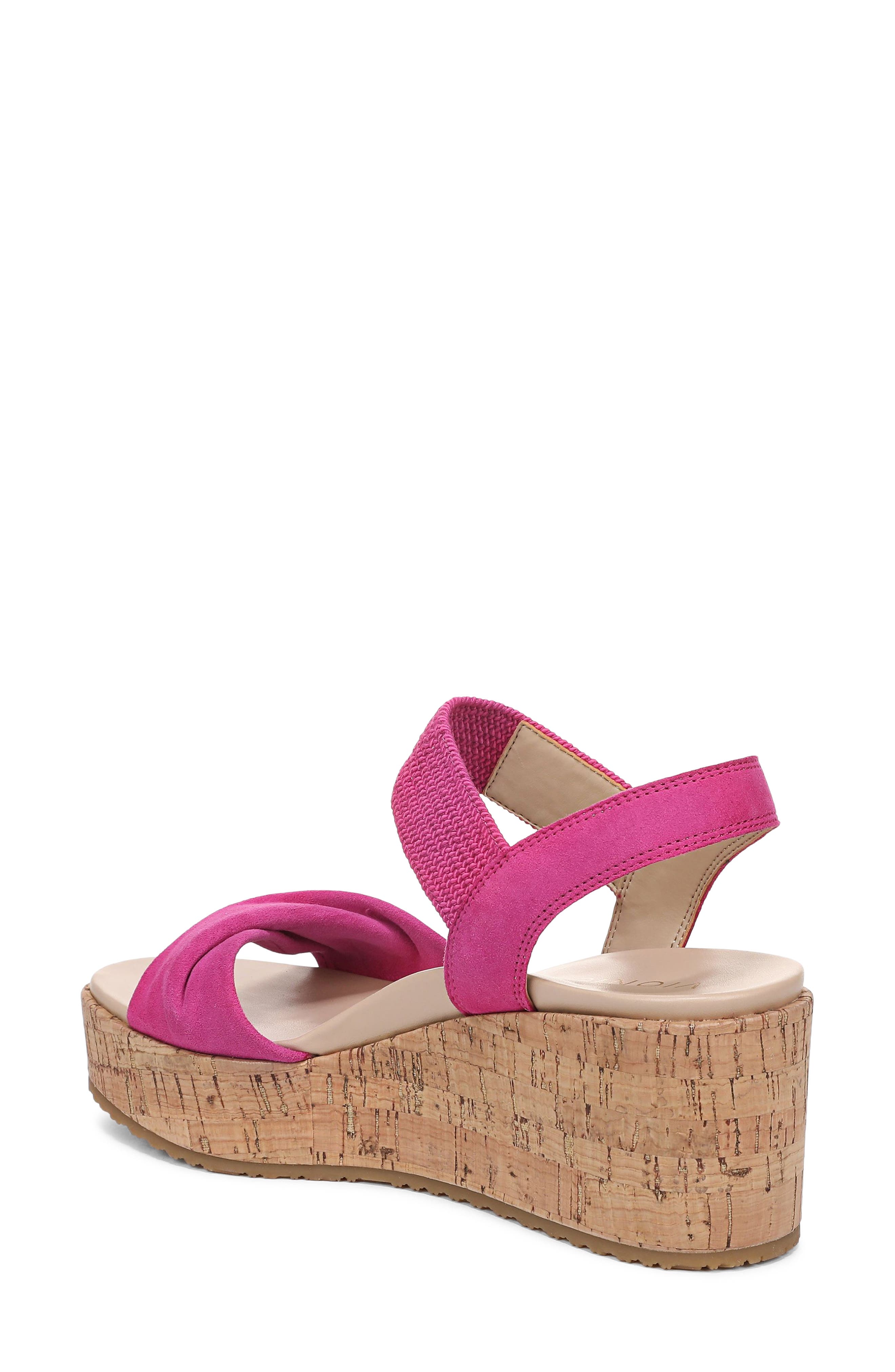 Darla Espadrille Platform Slide Sandal, Alternate, color, ROSE VIOLET