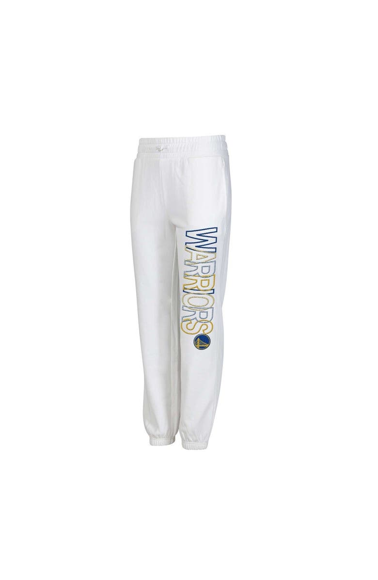 CONCEPTS SPORT Women's Concepts Sport White Golden State Warriors Sunray Pants, Main, color, White