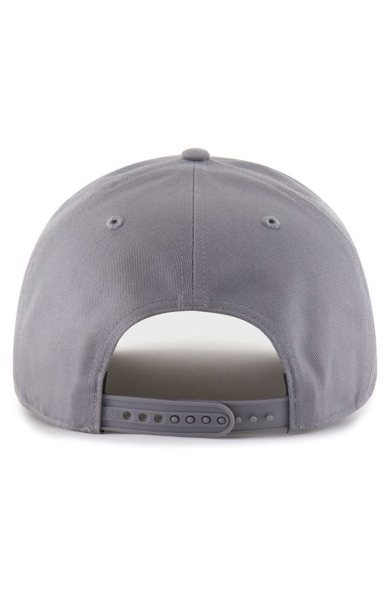 '47 Men's '47 Gray Indiana Hoosiers Contemporary Basics Foundational Rope Hitch Adjustable Hat, Alternate, color, Gray