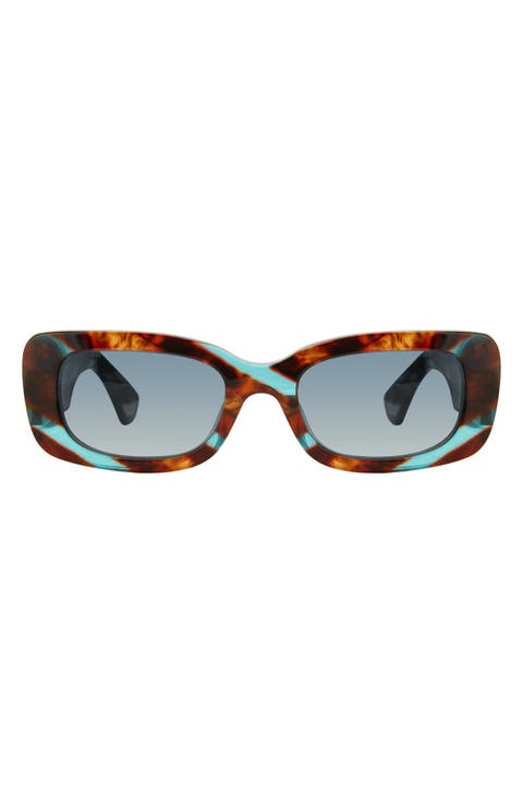 52mm Rectangular Sunglasses