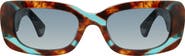 Kurt Geiger London 52mm Rectangular Sunglasses