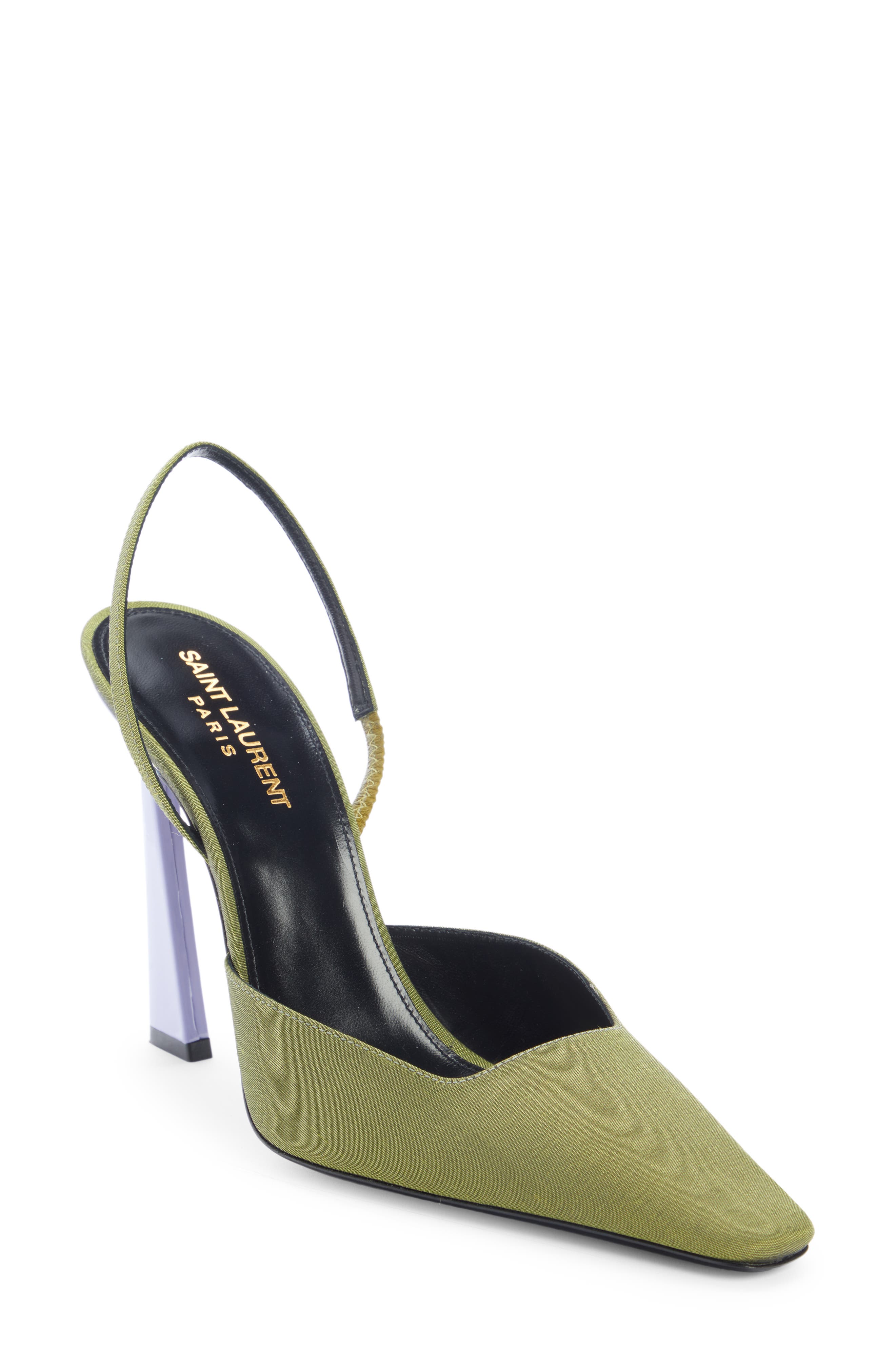 Saint Laurent Tom Ghemon Slingback Pump, Main, color, 