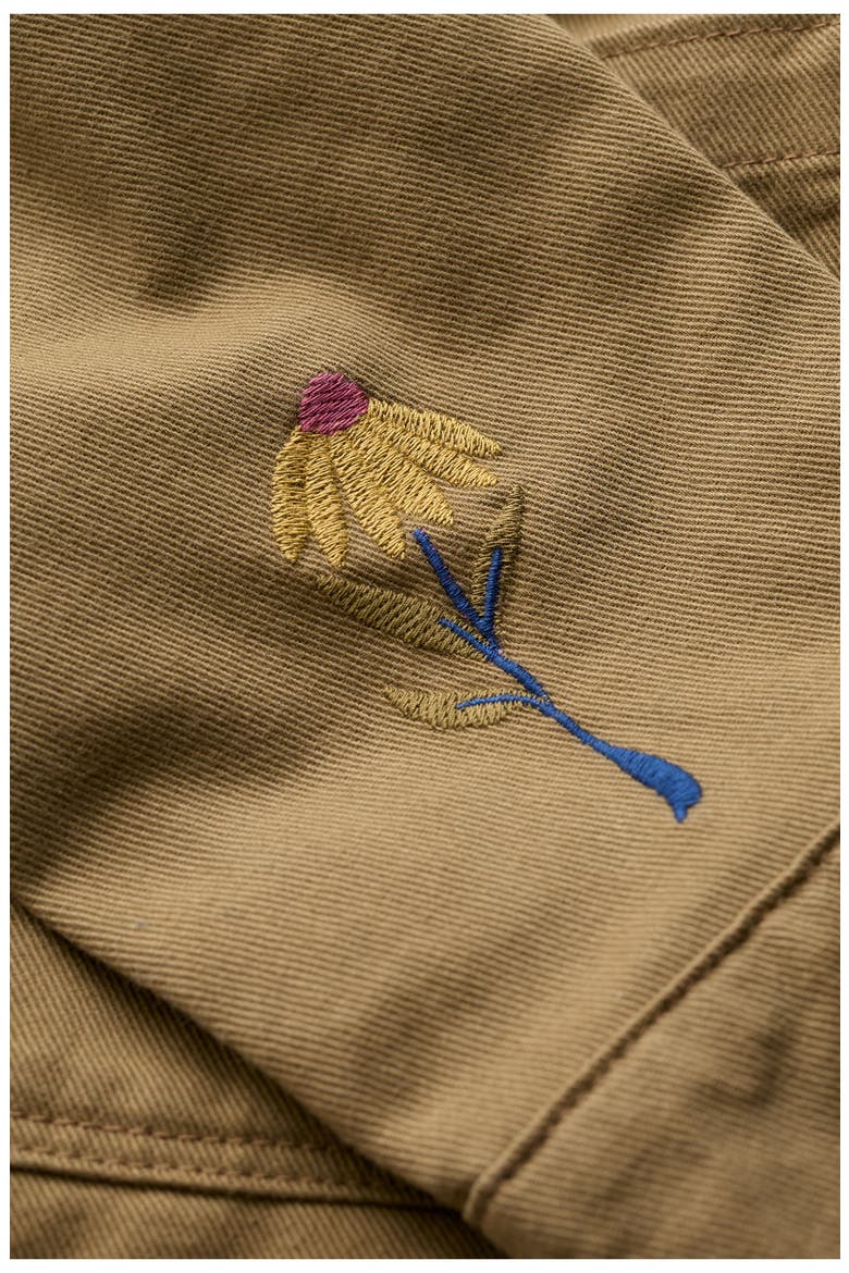 Porth Embroidered Jacket, Alternate, color, FLORA EMBROIDERY FERN MOSS