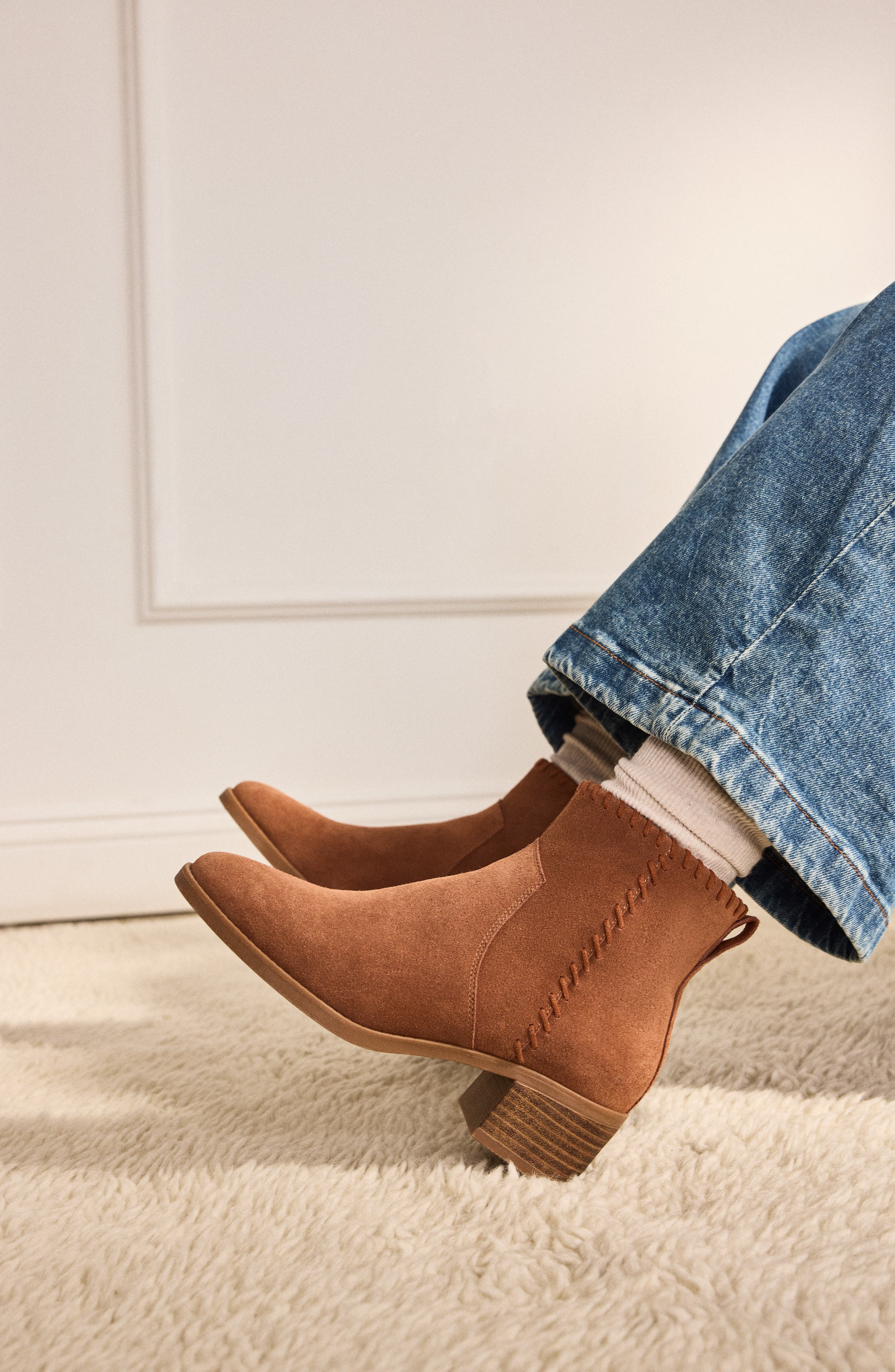 Delilah Western Boot, Alternate, color, BROWN