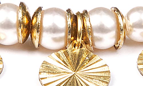 Shop Deepa Gurnani Aviva Beaded Charm Bracelet