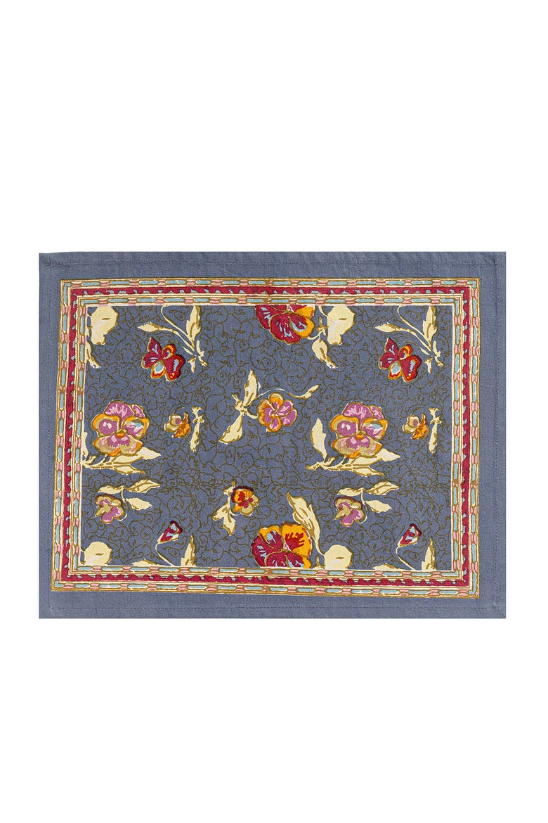 Pansy Mats, Main, color, Red/Grey 15" x 18"