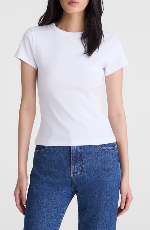 The '90s Crewneck Compact Cotton T-Shirt