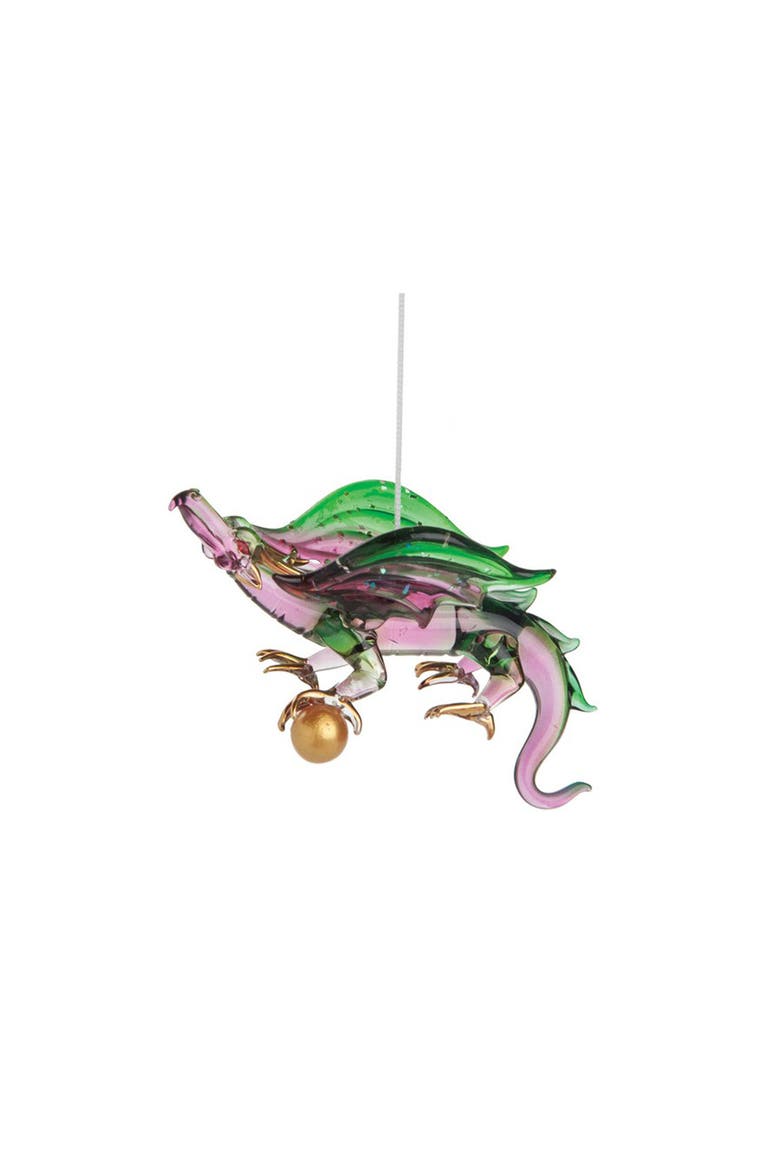Wicked Dragon Ornament Set of 3, Alternate, color, Red