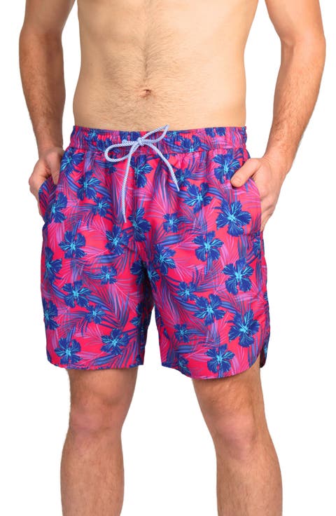 Hibiscus Bliss Swim Shorts