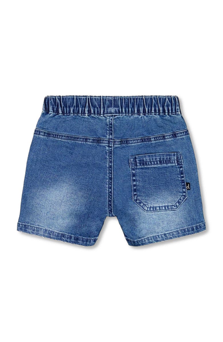 Deux par Deux Little Boy's Denim Short Dark Denim Blue, Alternate, color, 