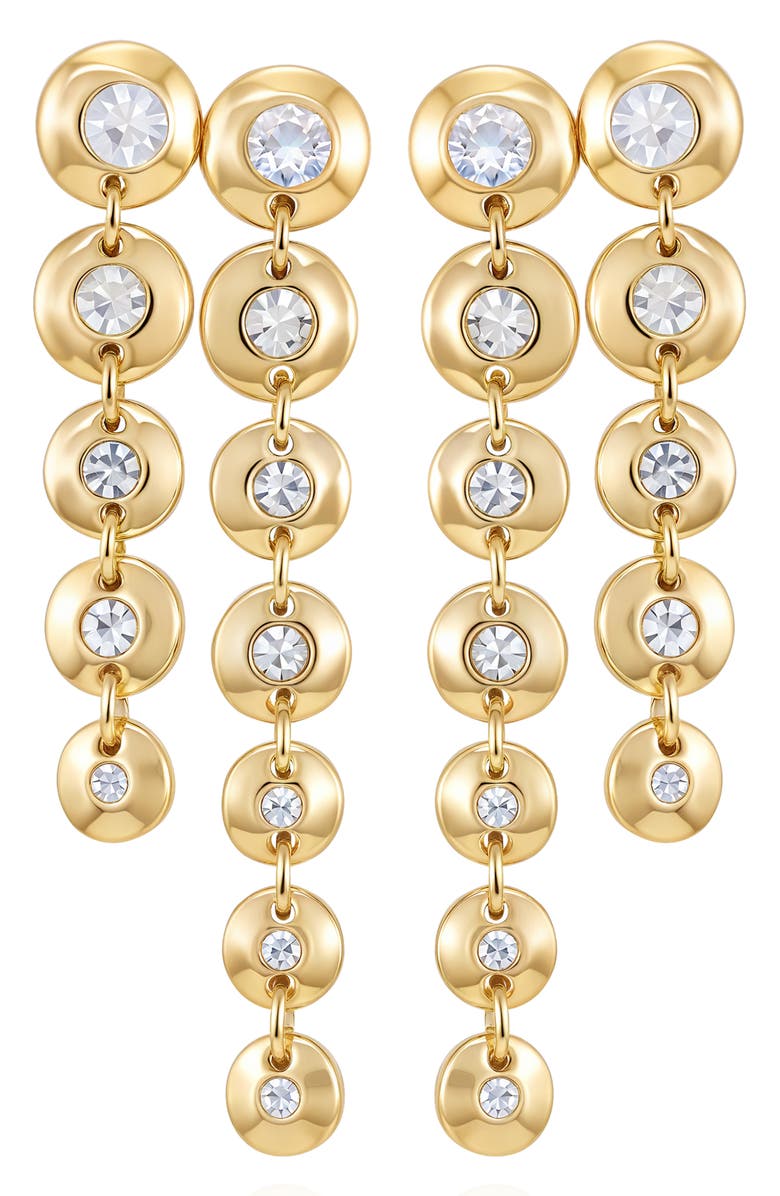 Vince Camuto Linear Earrings, Alternate, color, Gold