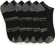 Calvin Klein Dual Feed Cushion No Show Socks - Pack of 6