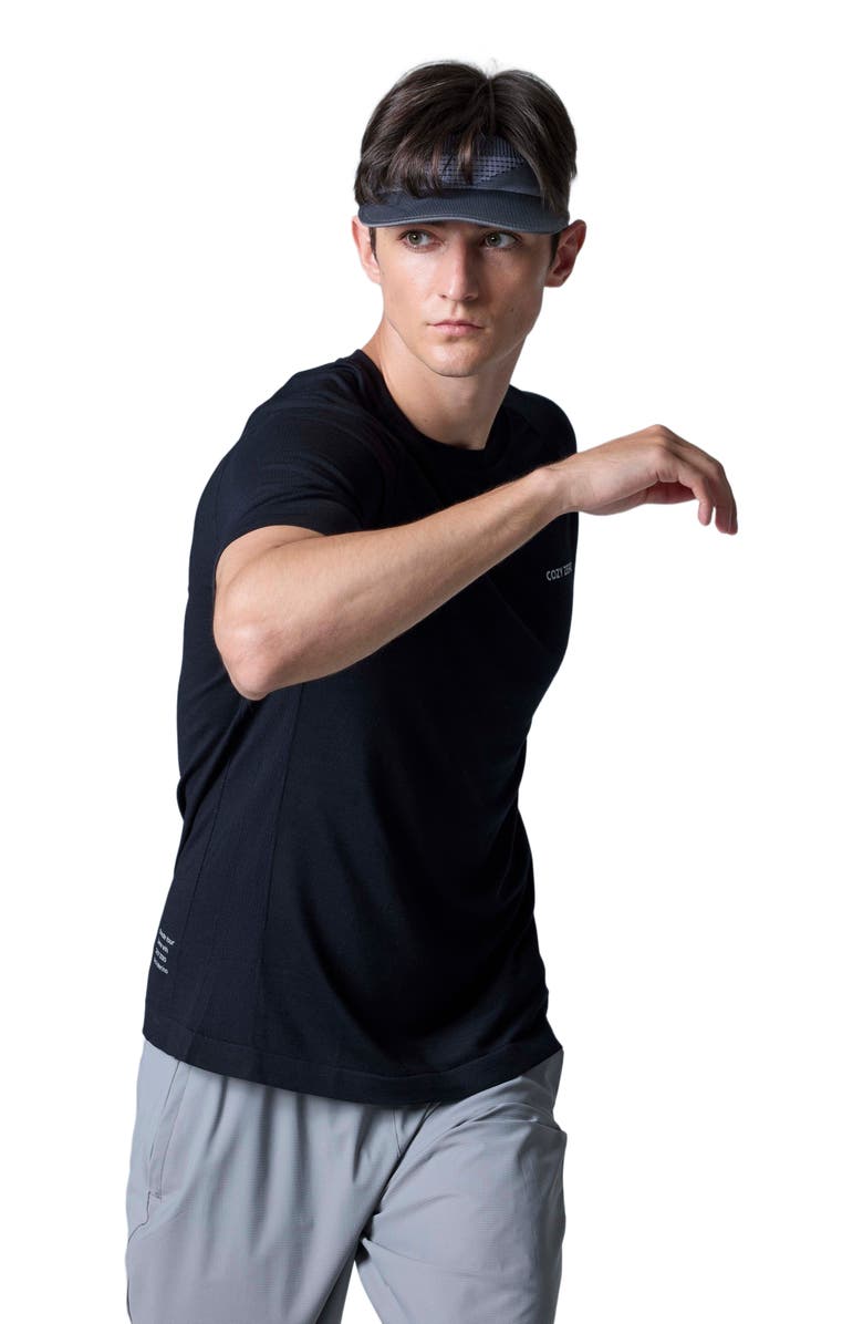 COZY ZERO Tech Merino Light Weight Daily Tee, Alternate, color, Black
