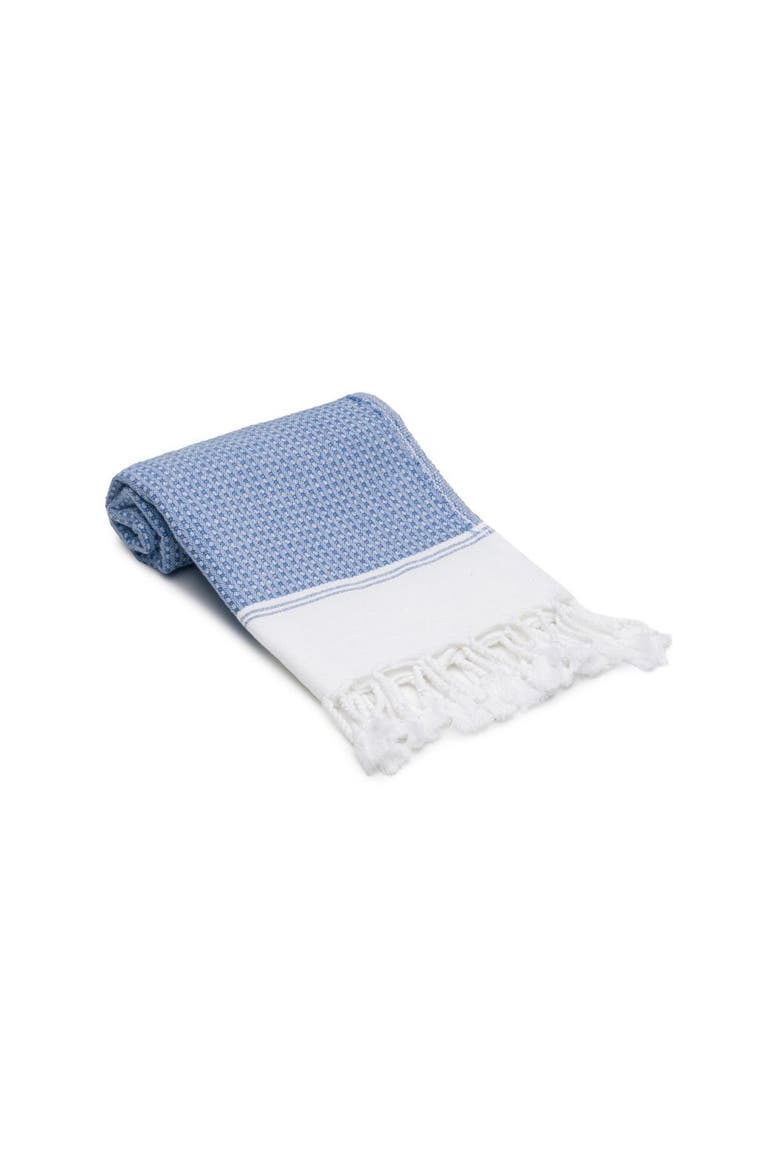 Pria Turkish Cotton Hand Towel Bundle, Alternate, color, Denim Blue