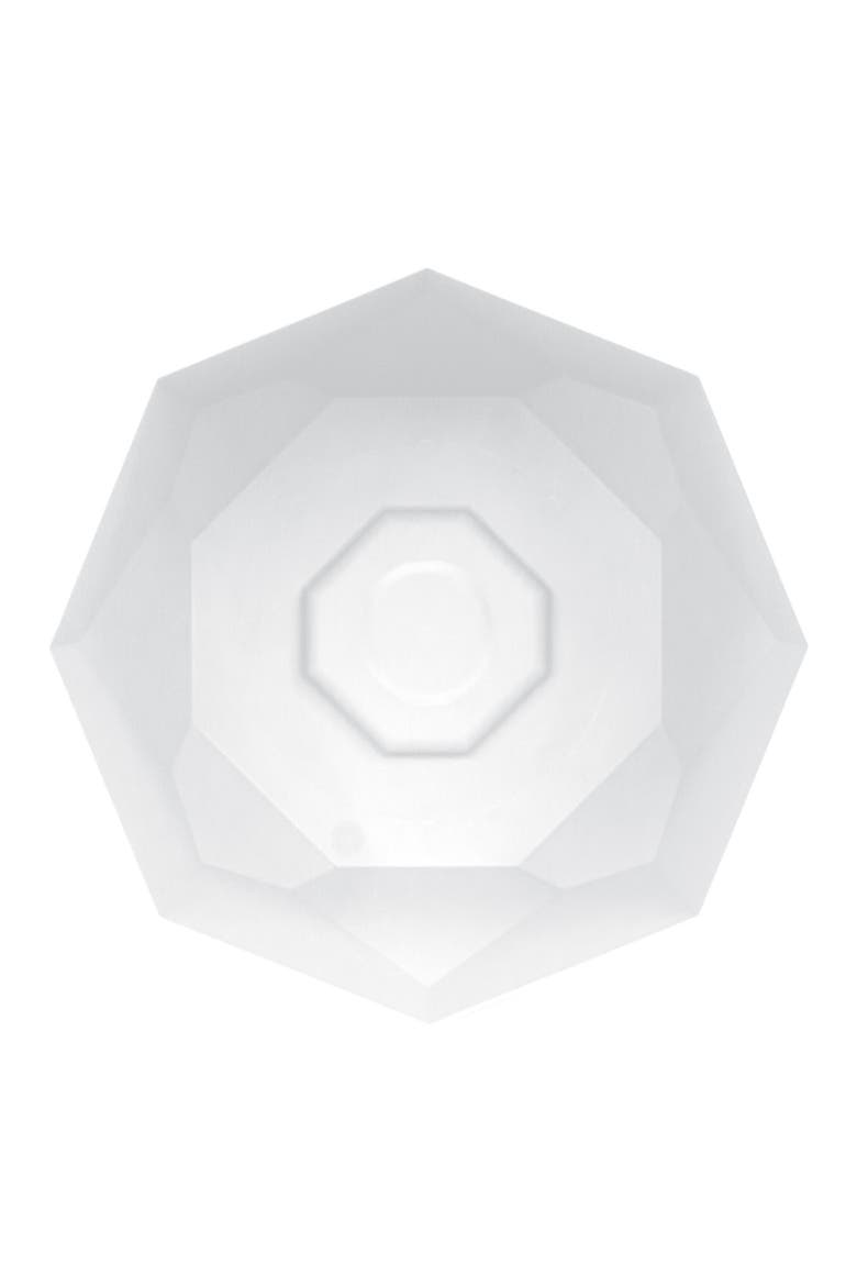 Tuxton Hexagon Planter 8 Inch Casper White, Alternate, color, White