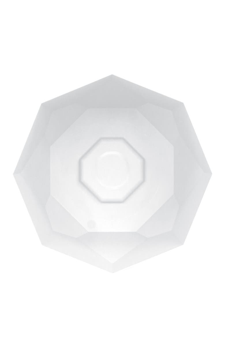 Bloem Tuxton Hexagon Planter 8 Inch Casper White, Alternate, color, White
