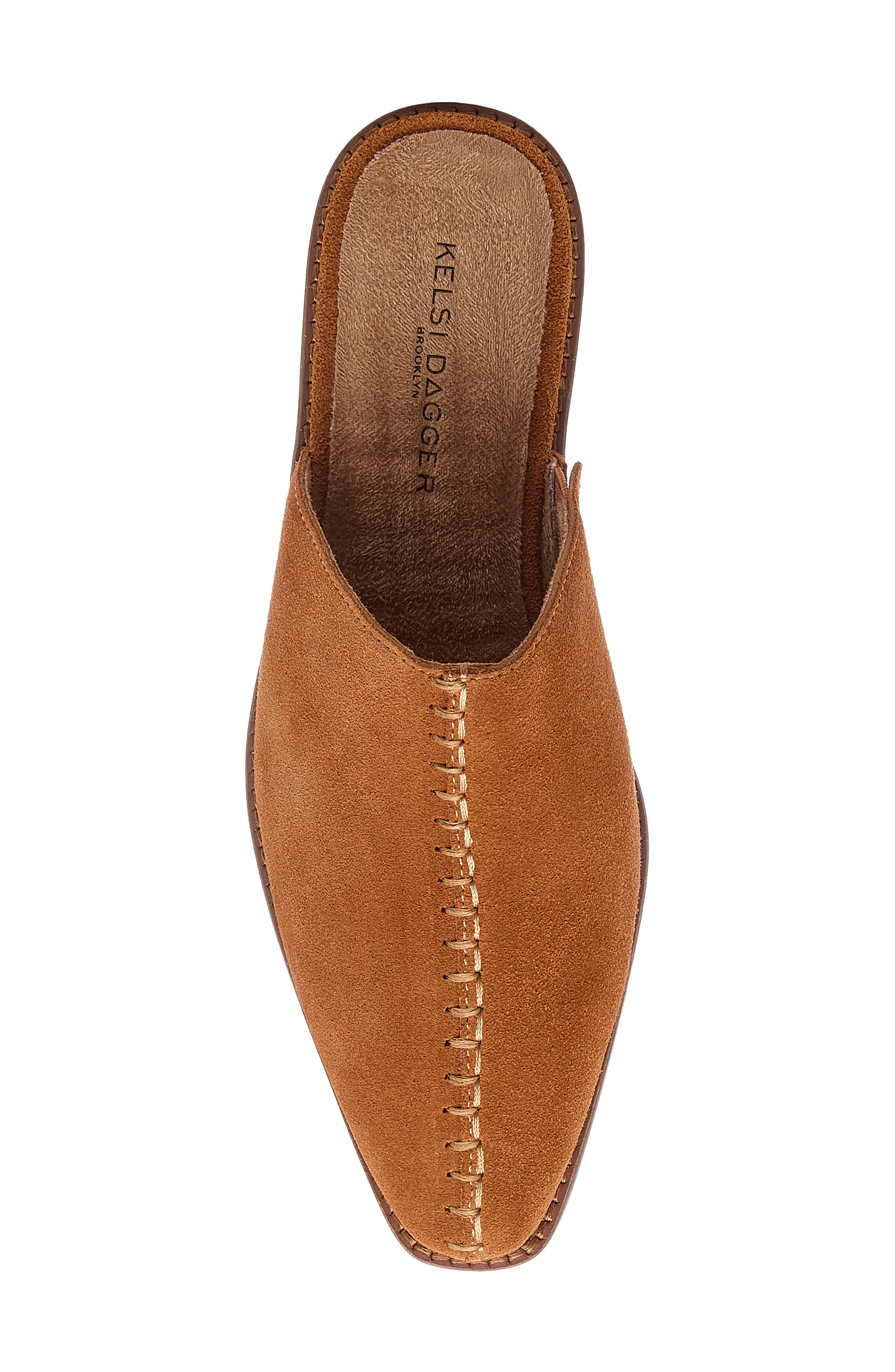 Pierce Mule, Alternate, color, BURNT COGNAC
