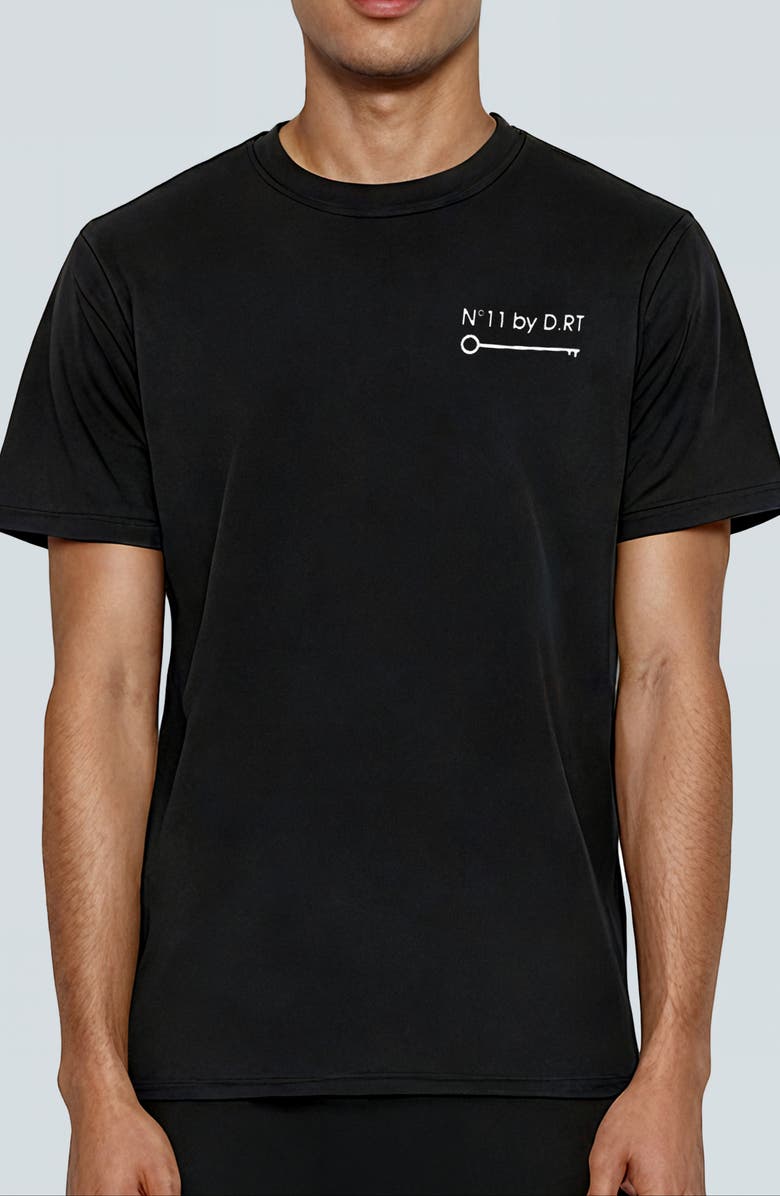 D.RT Eleven Key Graphic T-Shirt, Main, color, Black