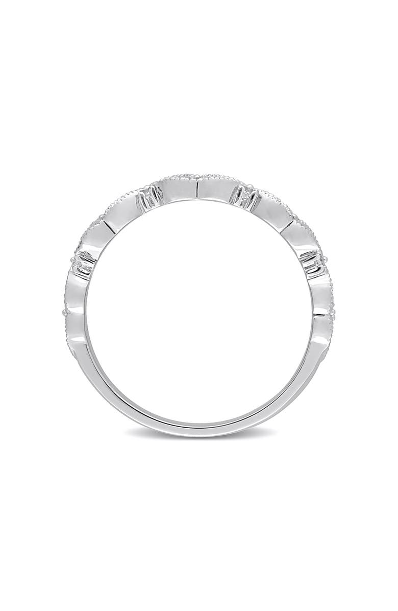 DELMAR Diamond Semi Eternity Ring - 0.1ct., Alternate, color, 