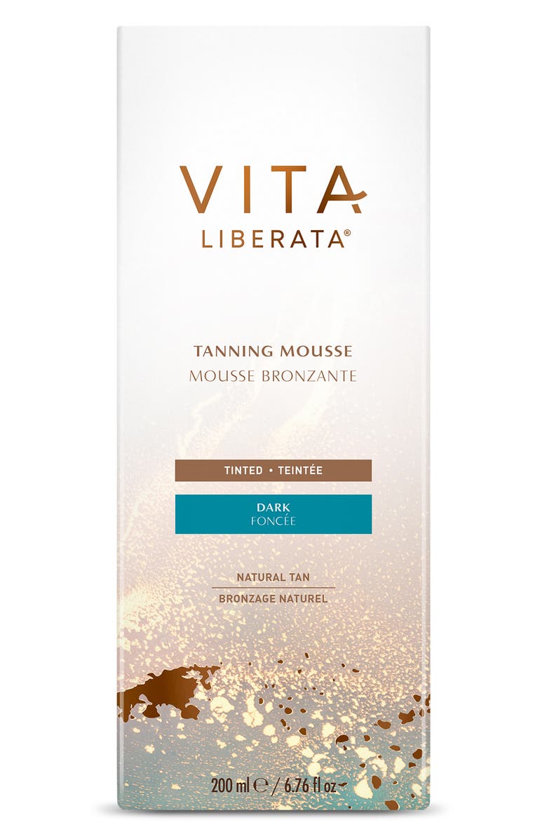 VITA LIBERATA Tinted Dark Tanning Mousse, Alternate, color,