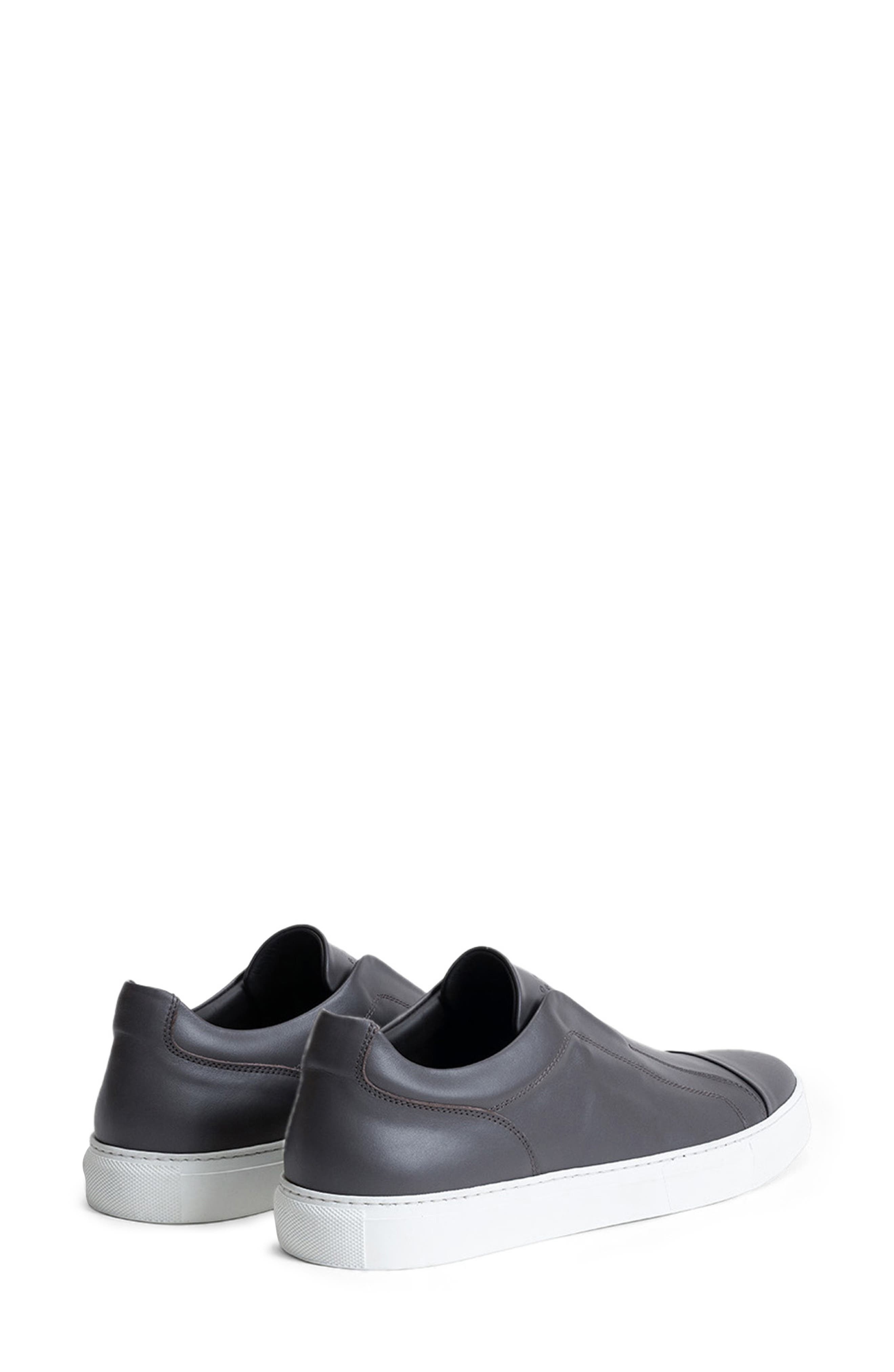 Delta Laceless Leather Slip-On Sneaker - image 4
