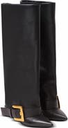 Balmain Anthem Calfskin Leather Boots