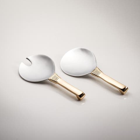 Djembe Short Salad Server