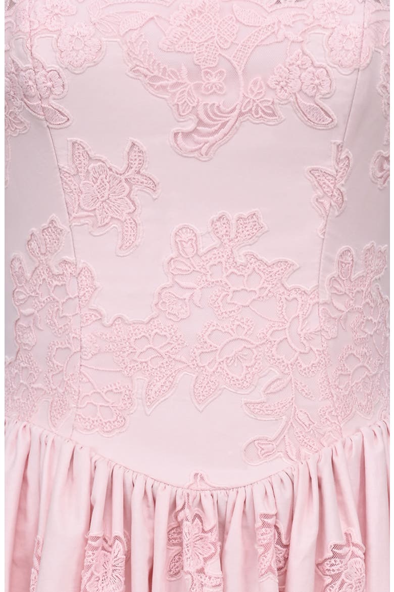 Chloe Broderie Anglaise Party Dress, Alternate, color, PINK