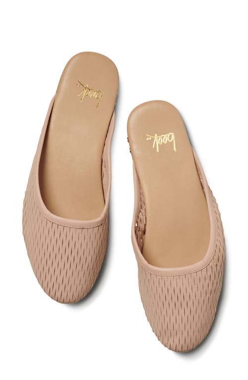 Beek Phoebe Perforated Mule In Pink