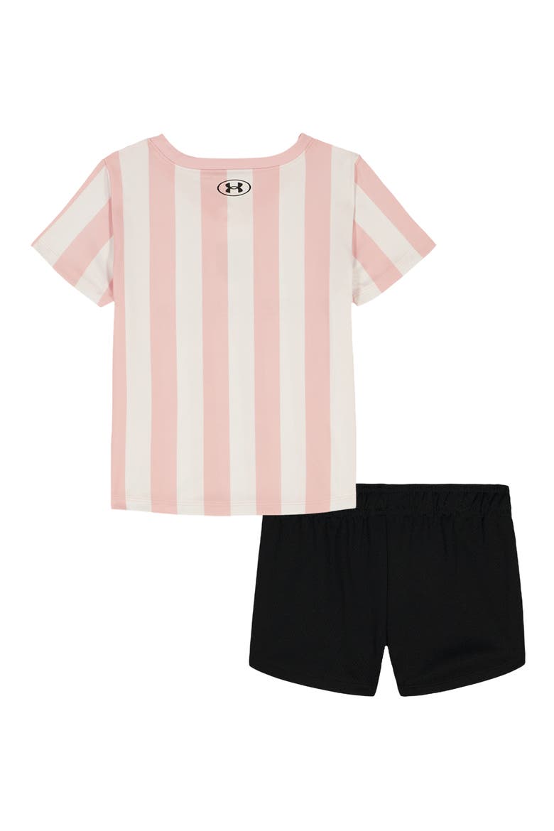 Kids' UA Tech™ Uniform Mesh Graphic Jersey & Shorts Set, Alternate, color, PRIME PINK