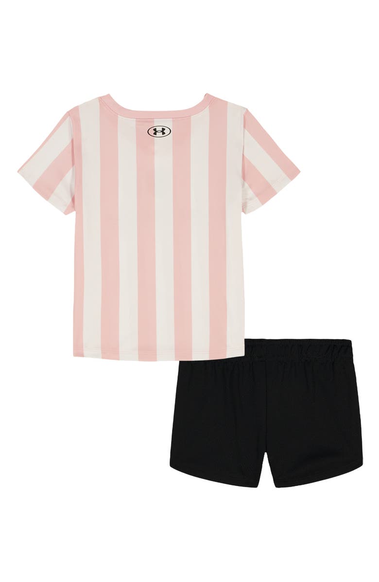 Under Armour Kids' UA Tech<sup>™</sup> Uniform Mesh Graphic Jersey & Shorts Set, Alternate, color, Prime Pink