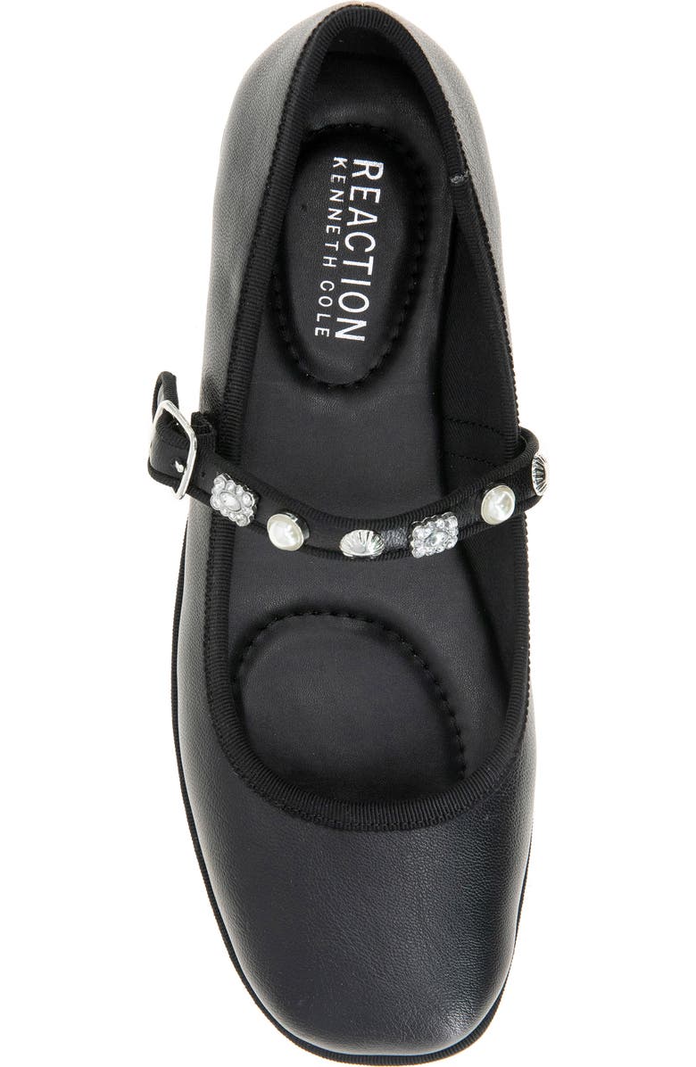 Reaction Kenneth Cole Elda Embellished Mary Jane Flat, Alternate, color,