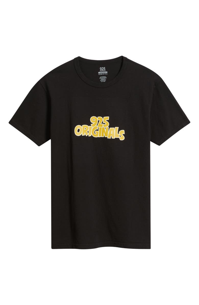 925 Originals Anthem Graphic T-Shirt, Main, color, Jet Black