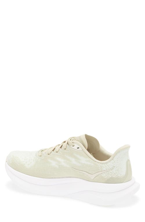 Hoka Mach 6 Running Shoe In White