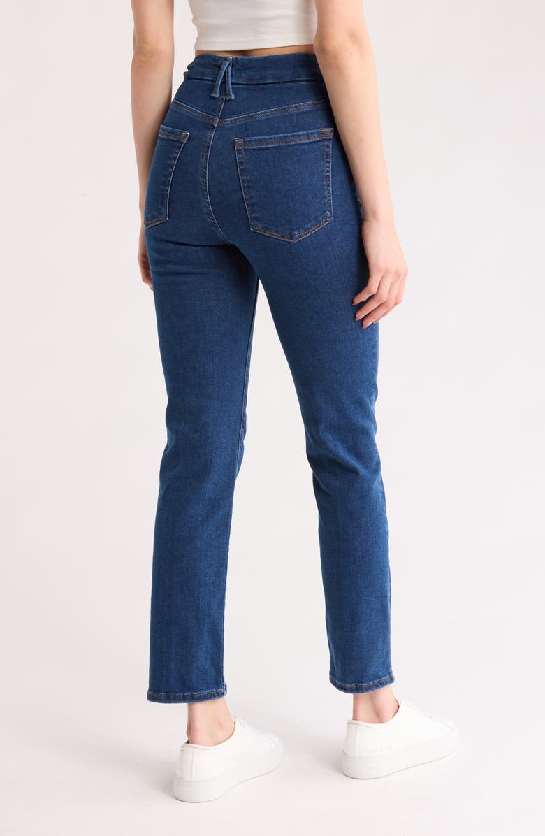 Good American Always Fits Good Classic Jeans, Alternate, color, Blue