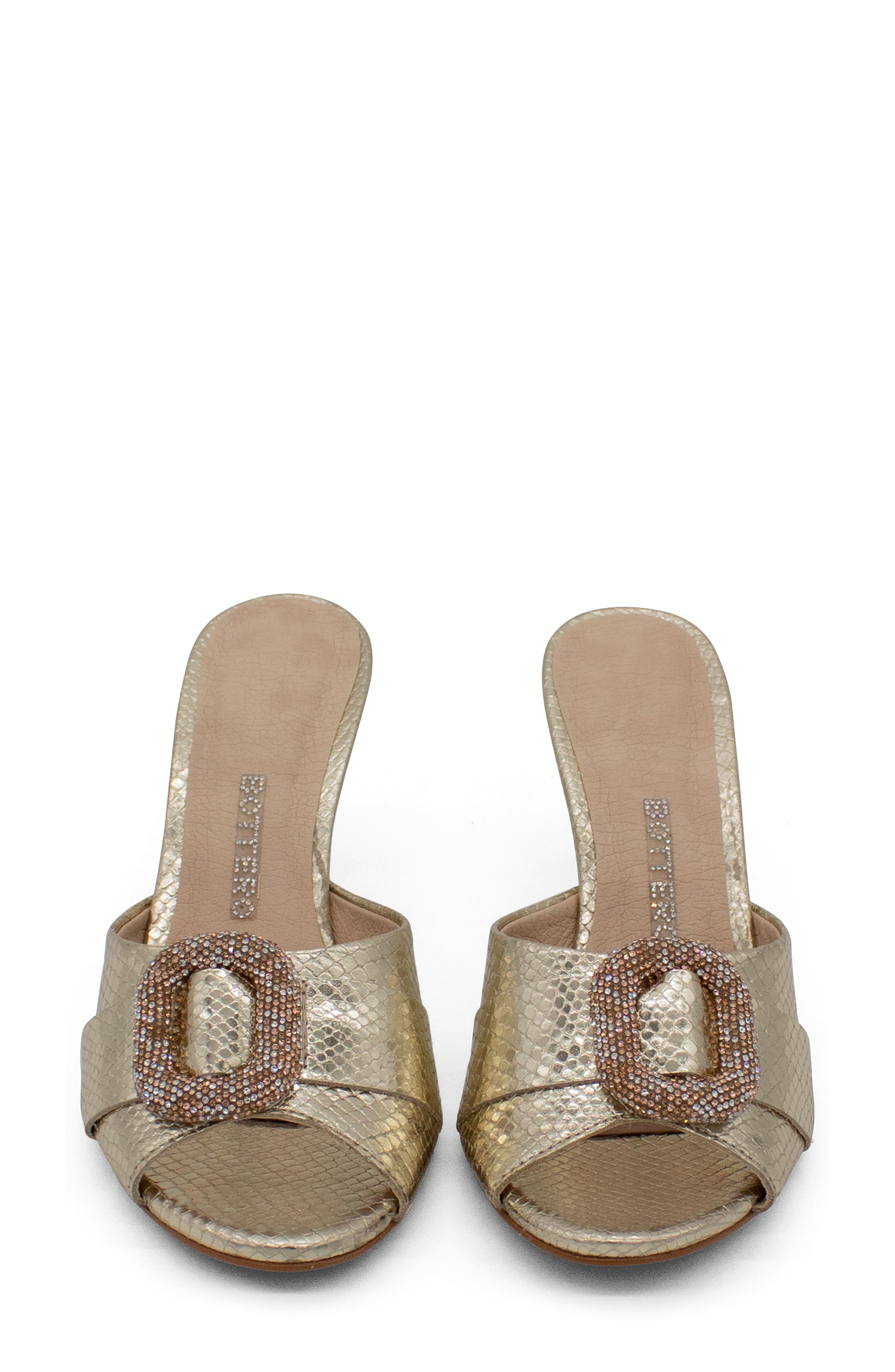 Botestilo Slide Sandal, Alternate, color, DOURADO