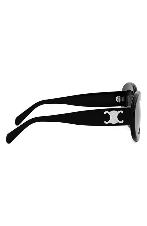Celine Triomphe 53mm Round Sunglasses