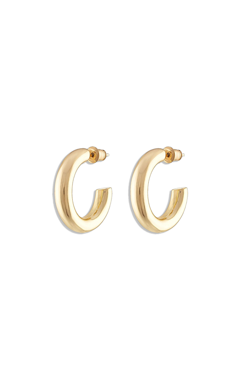 Everyday Hoop, Main, color, Yellow Gold