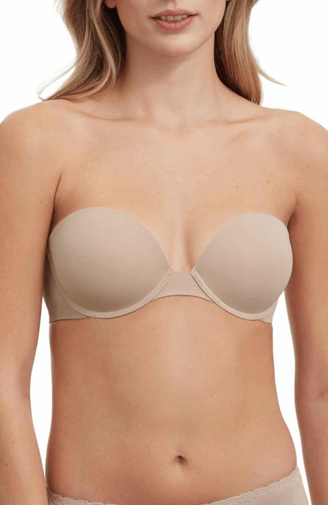 Breathless Strapless Plunge Push-Up Bra