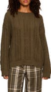 Sanctuary Cable Stitch Cotton Sweater