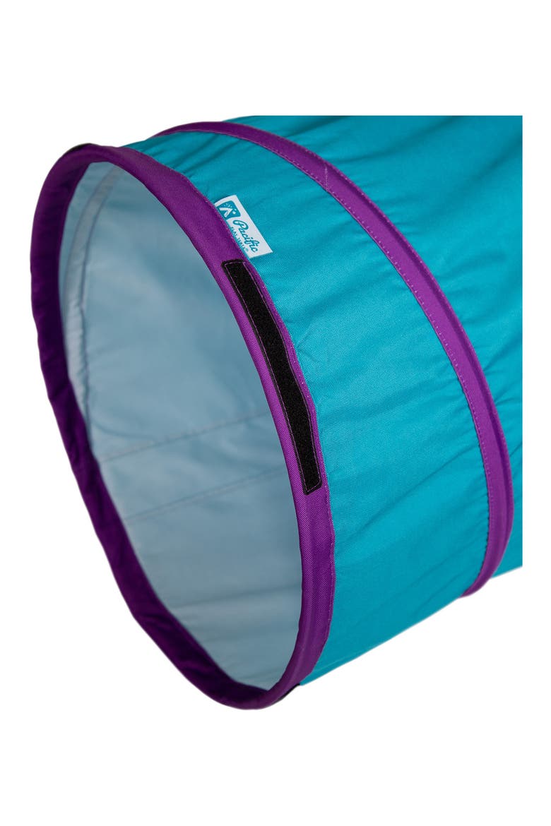 6-Foot Institutional Tunnel, Alternate, color, TEAL PURPLE