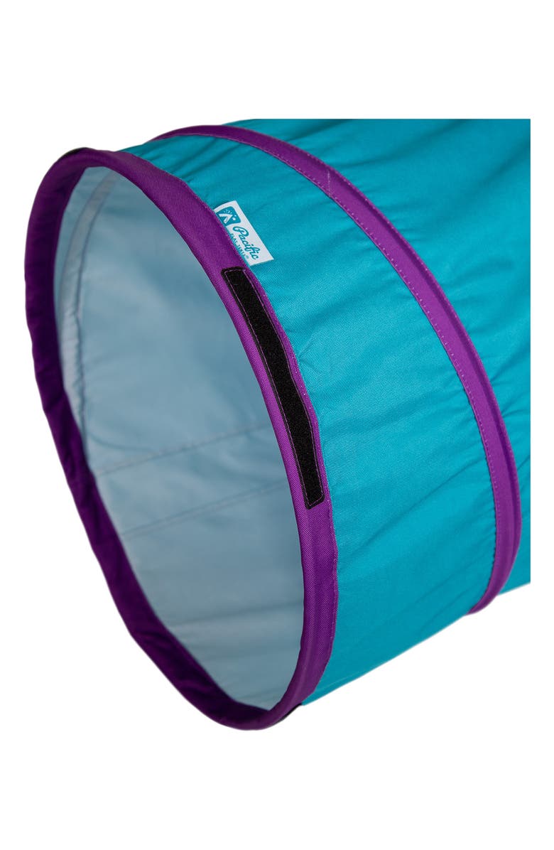 Pacific Play Tents 6-Foot Institutional Tunnel, Alternate, color, Teal Purple