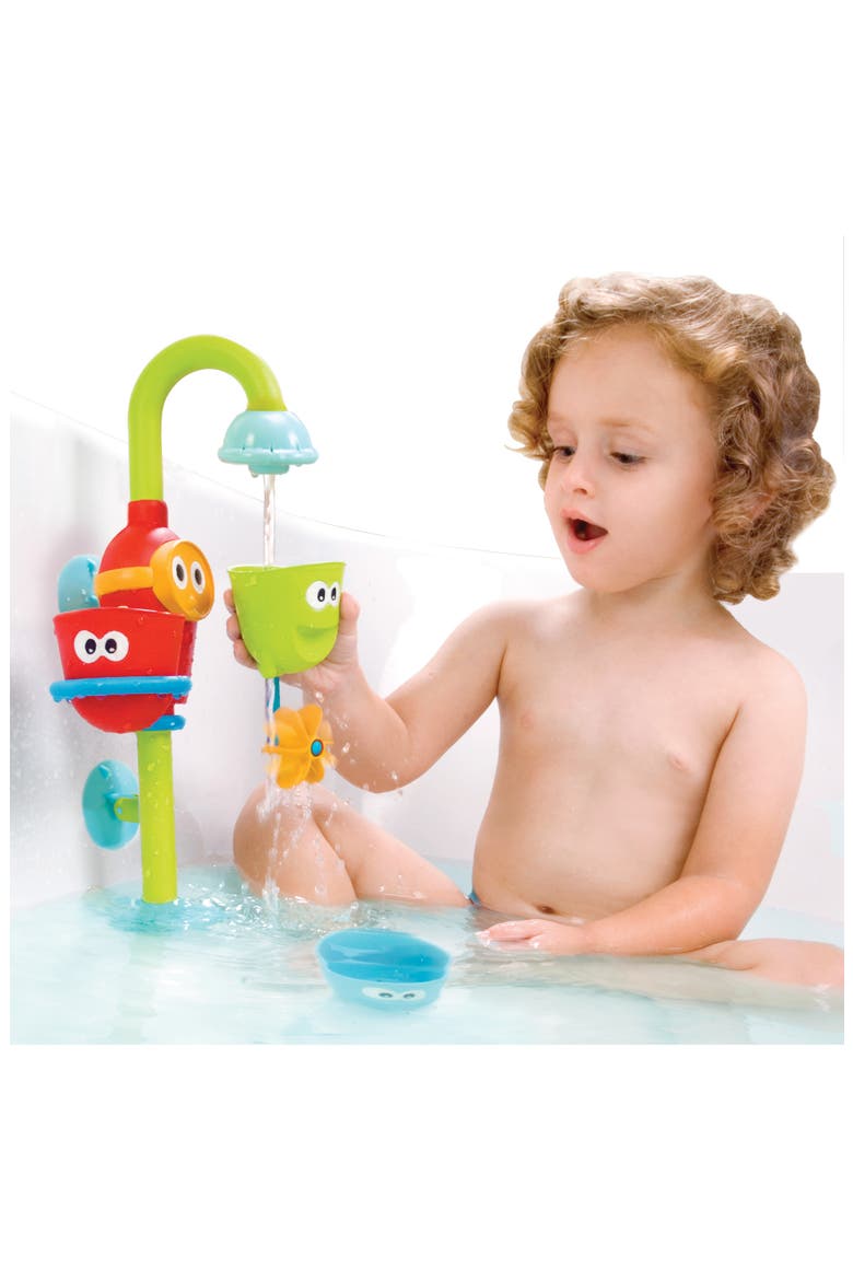 Flow 'N' Fill Spout Bath Toy, Alternate, color, GREEN